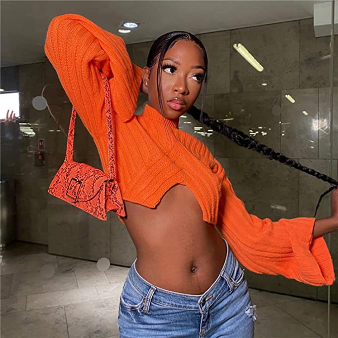 Open Up Crop Sweater