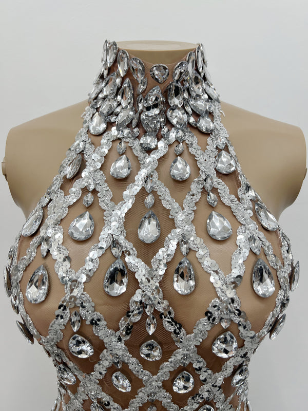 Crystal Rhinestone Dress