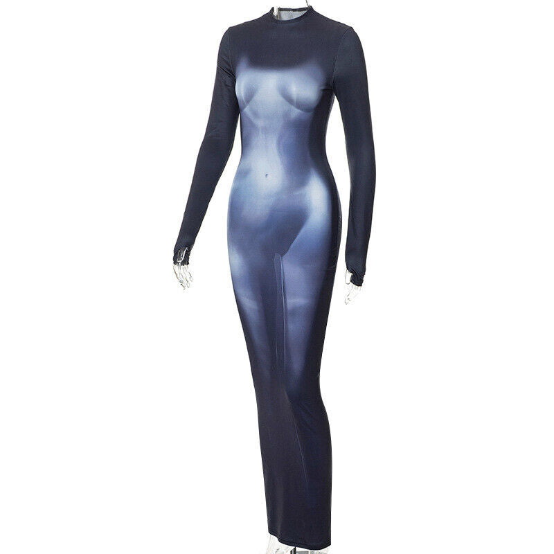 Silhouette Maxi Dress
